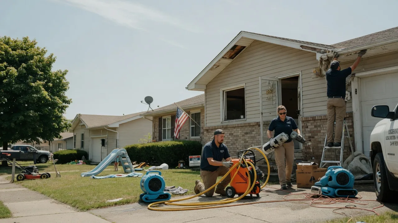 Water Damage Restoration in New Washington, OH near me